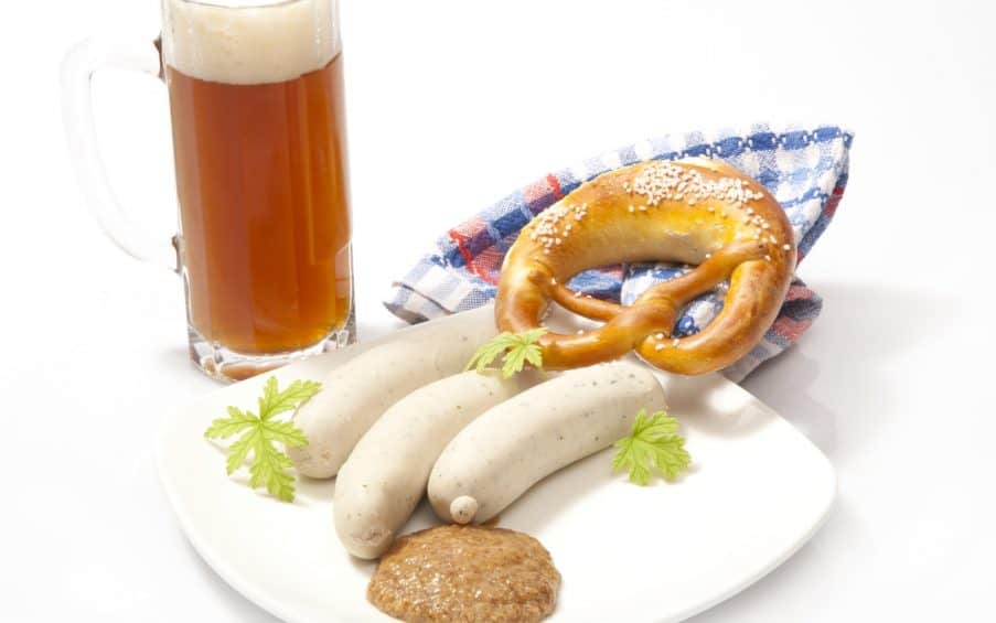 Weißwurst Brezel