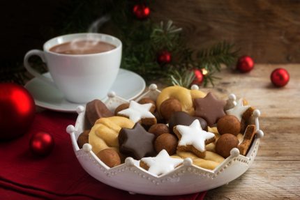 adventliches Kaffeetrinken Weihnachten